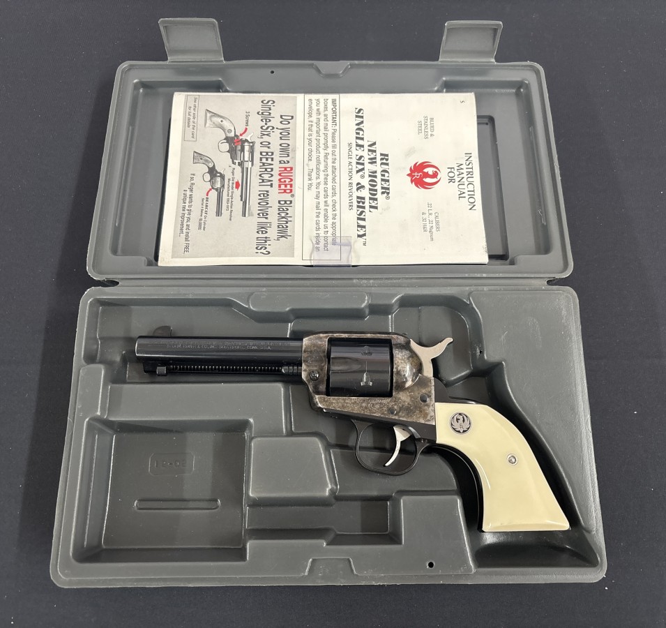 RUGER SINGLE-SIX .32H&R BLUE CASE COLOR SINGLE 6 .32 - Image 3