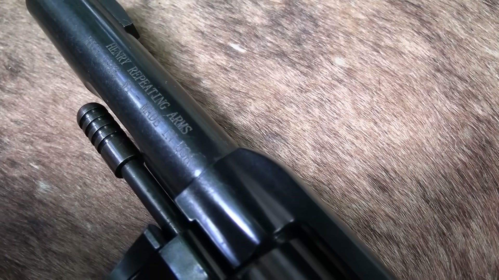 Henry Golden Boy Revolver close-up