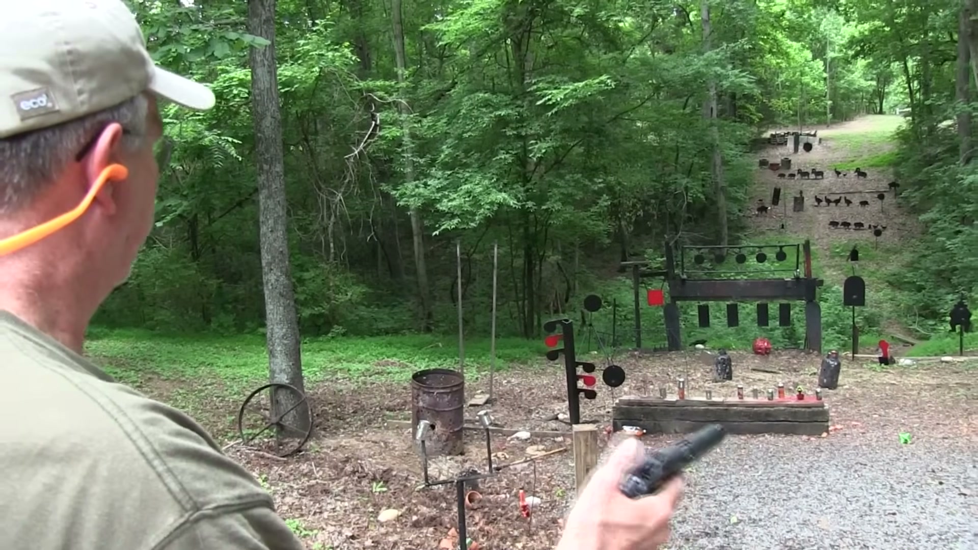 Hickok45 shooting the Rock Island 1911