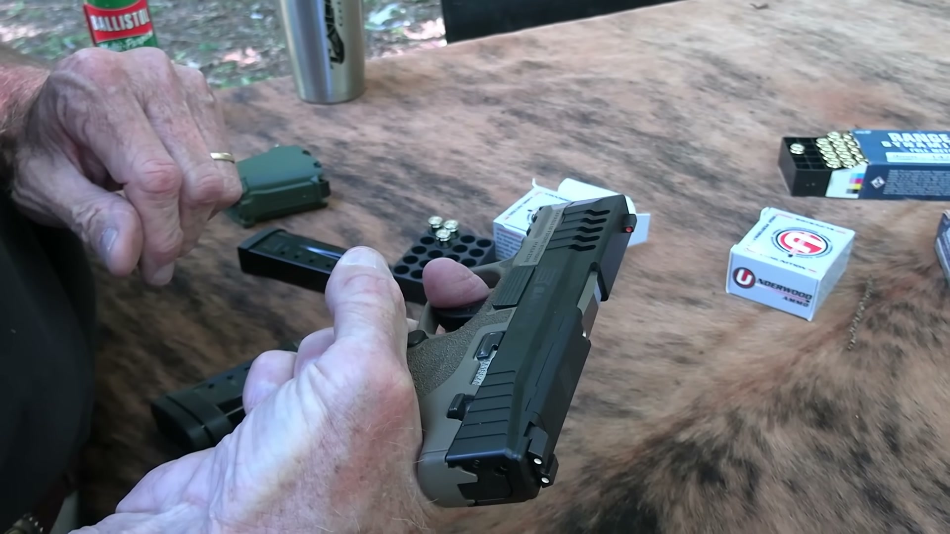 Savage Stance grip detail