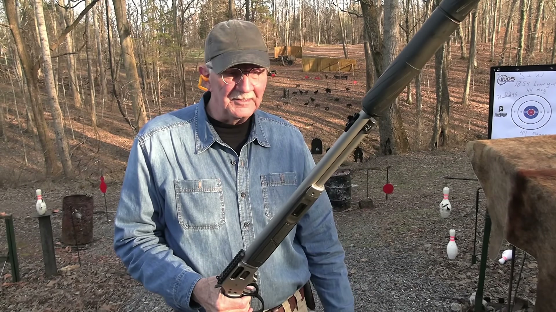 Hickok45 with the S&W 1854