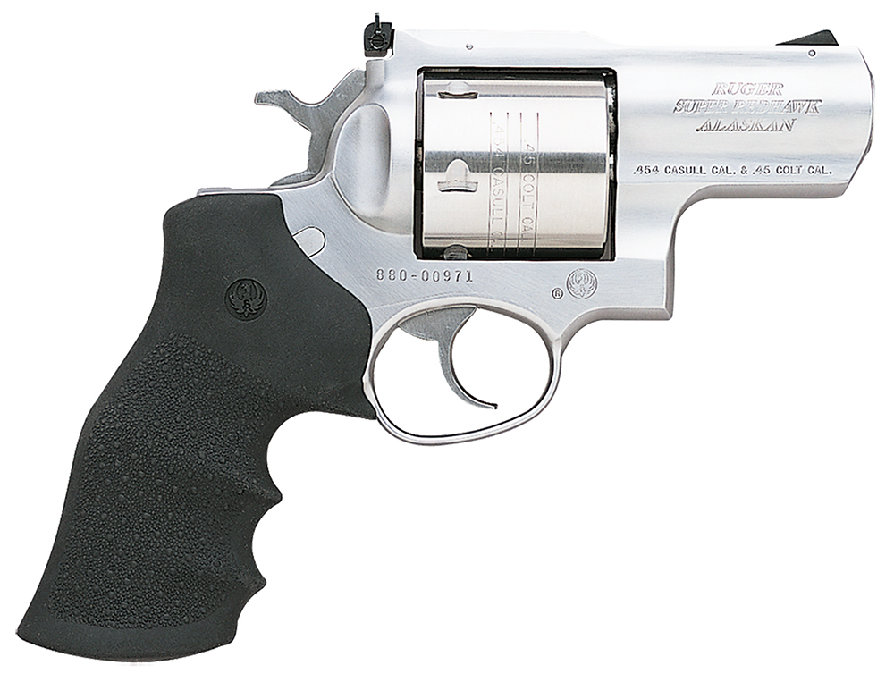 Ruger Super Redhawk Alaskan DA/SA Revolver | .454 Casull | 2.5in