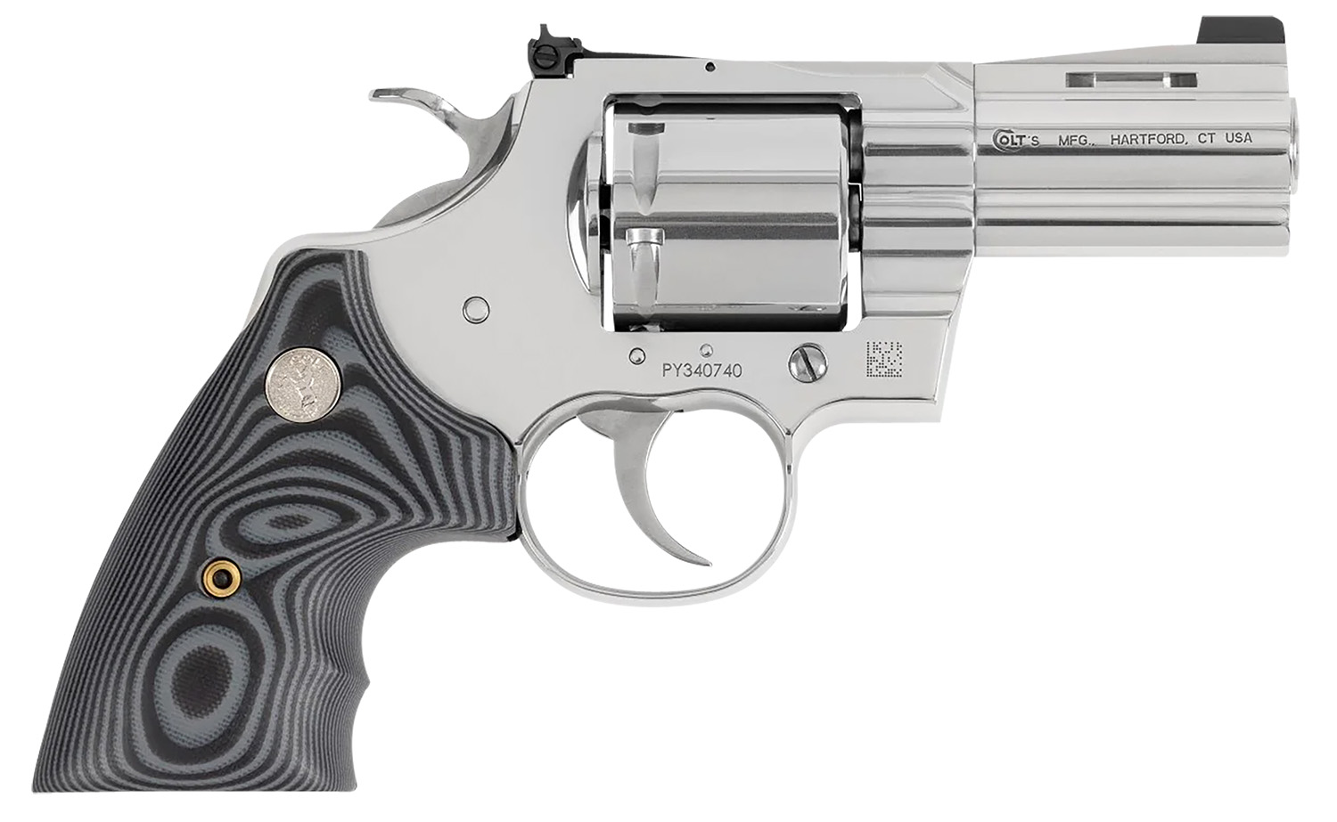 Colt Mfg Python Combat Elite DA/SA Revolver | .38 Special | 3in