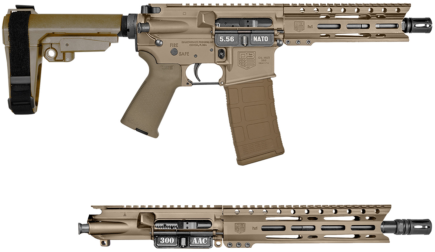Diamondback DB15 Semi-Auto Rifle | 5.56 NATO | 10in