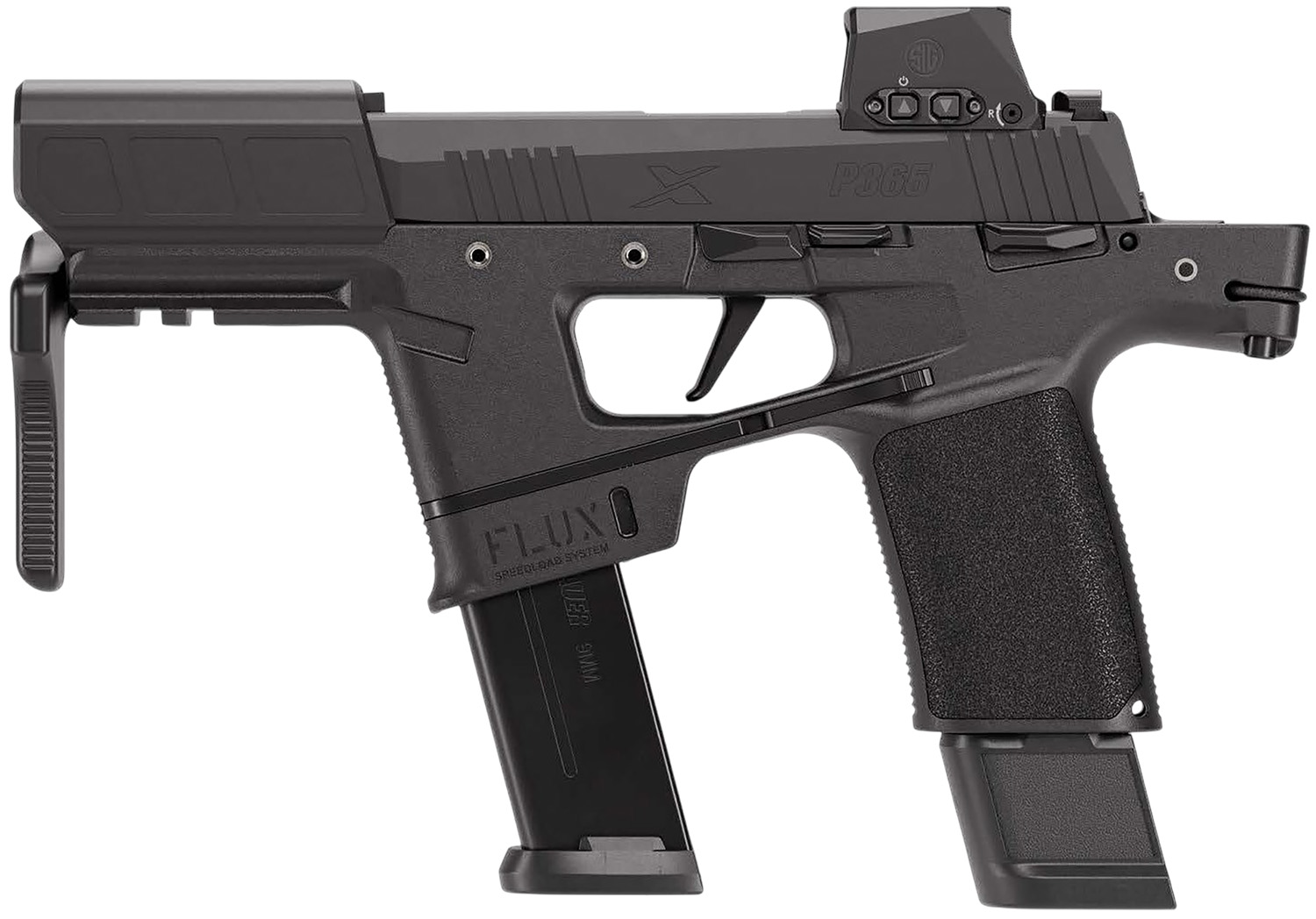 Sig Sauer P365 FLUX w/Optic Semi-Auto Pistol | 9mm | 6in