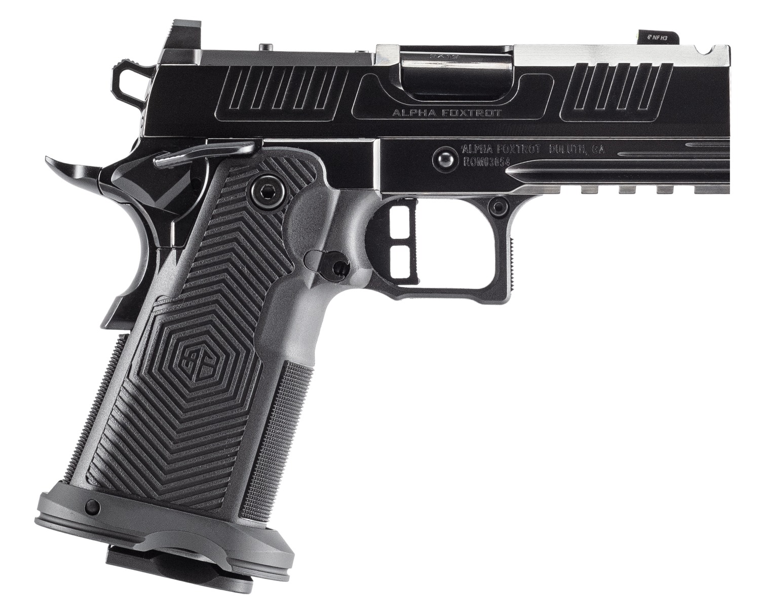 Alpha Foxtrot AF1911 Romulus Pistol Rental | 9mm | 3.5in | AA39X1QIH-PDBK19
