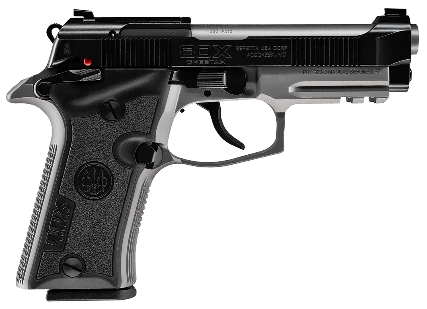 Beretta 80X Cheetah Pistol Rental | .380 ACP | 3.9in