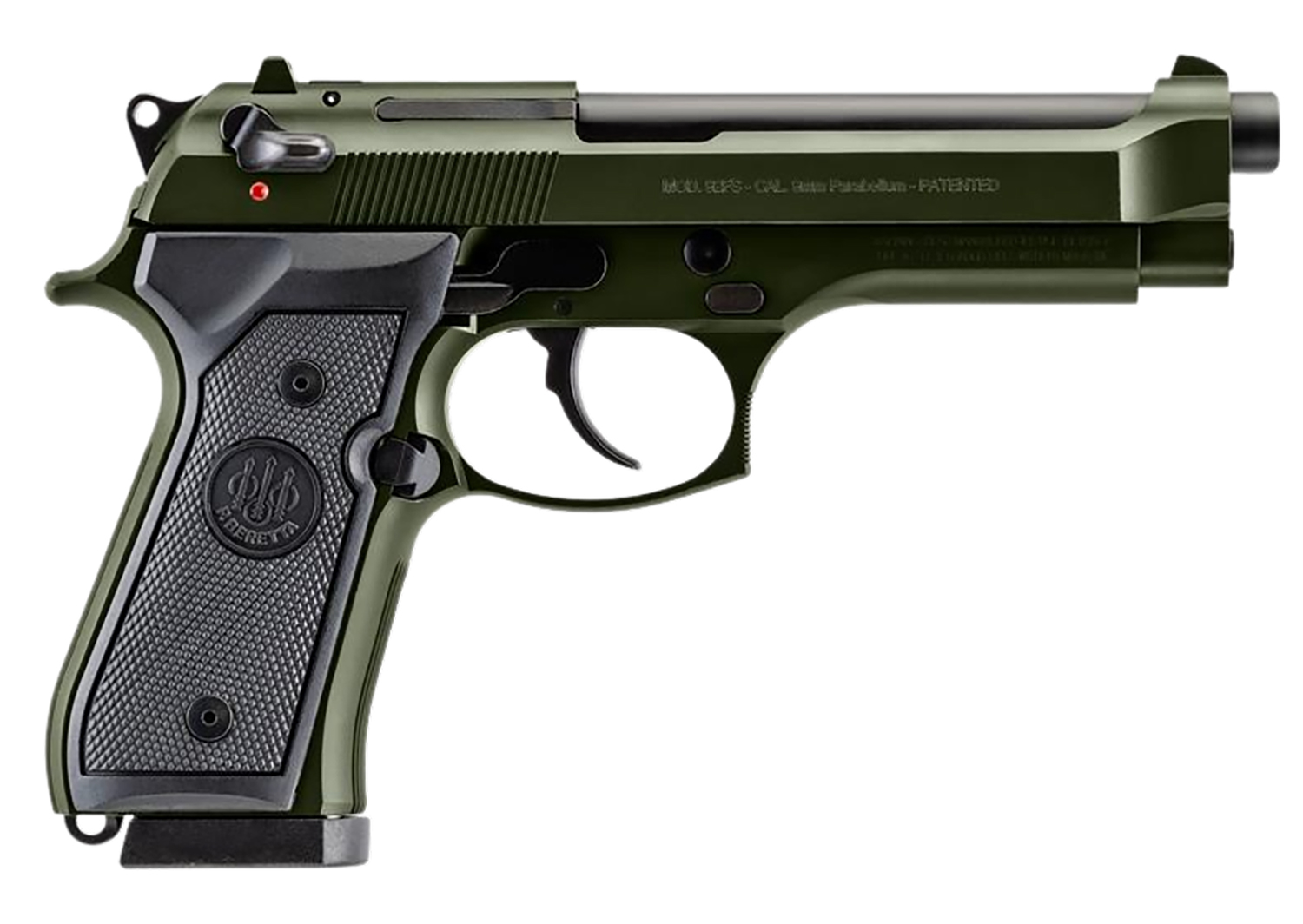 Beretta 92FS Pistol Rental | 9mm | 4.9in