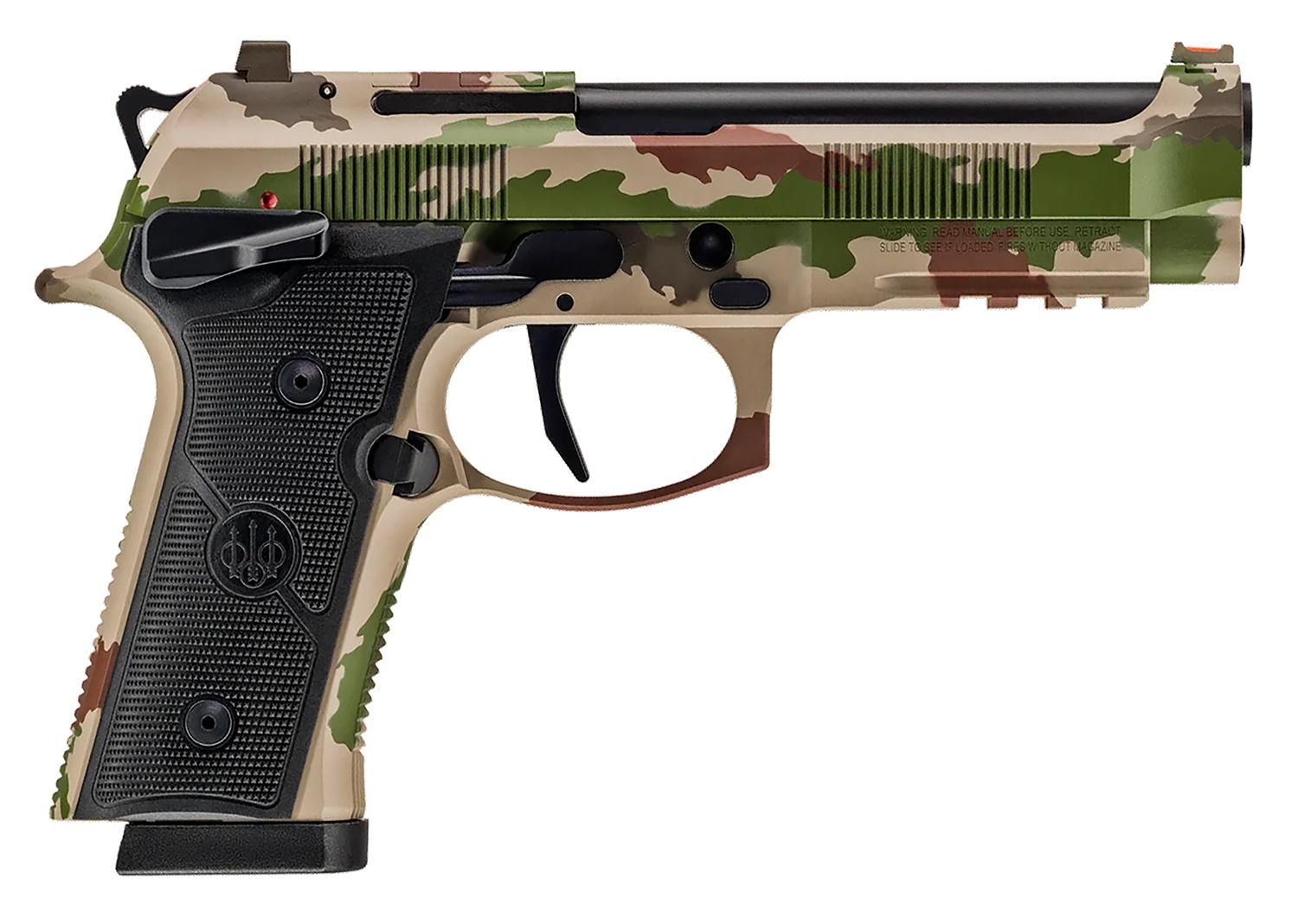 Beretta 92XI Pistol Rental | 9mm | 4.7in | Vegetato Camo Cerakote