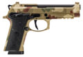 Beretta 92XI Pistol Rental | 9mm | 4.7in | Frog Skin Camo Cerakote