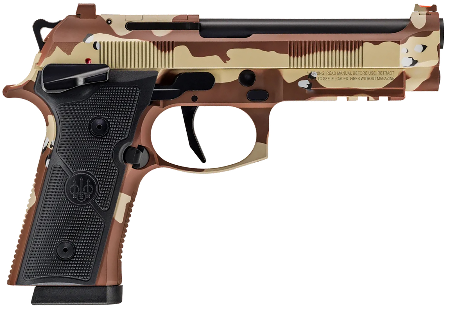 Beretta 92XI Combat Pistol Rental | 9mm | 4.7in | SPEC0730A18