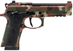 Beretta 92XI Combat Pistol Rental | 9mm | 4.7in | Battle Dress Uniform Cerakote