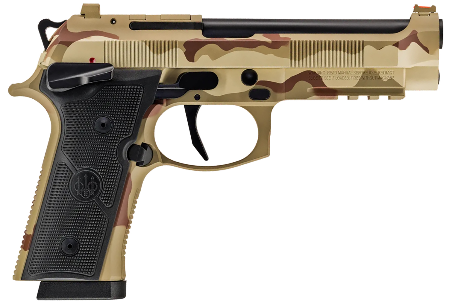 Beretta 92XI Combat Pistol Rental | 9mm | 4.7in | SPEC0732A18