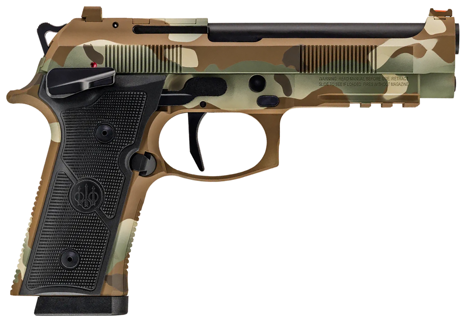 Beretta 92XI Combat Pistol Rental | 9mm | 4.7in | SPEC0733A15