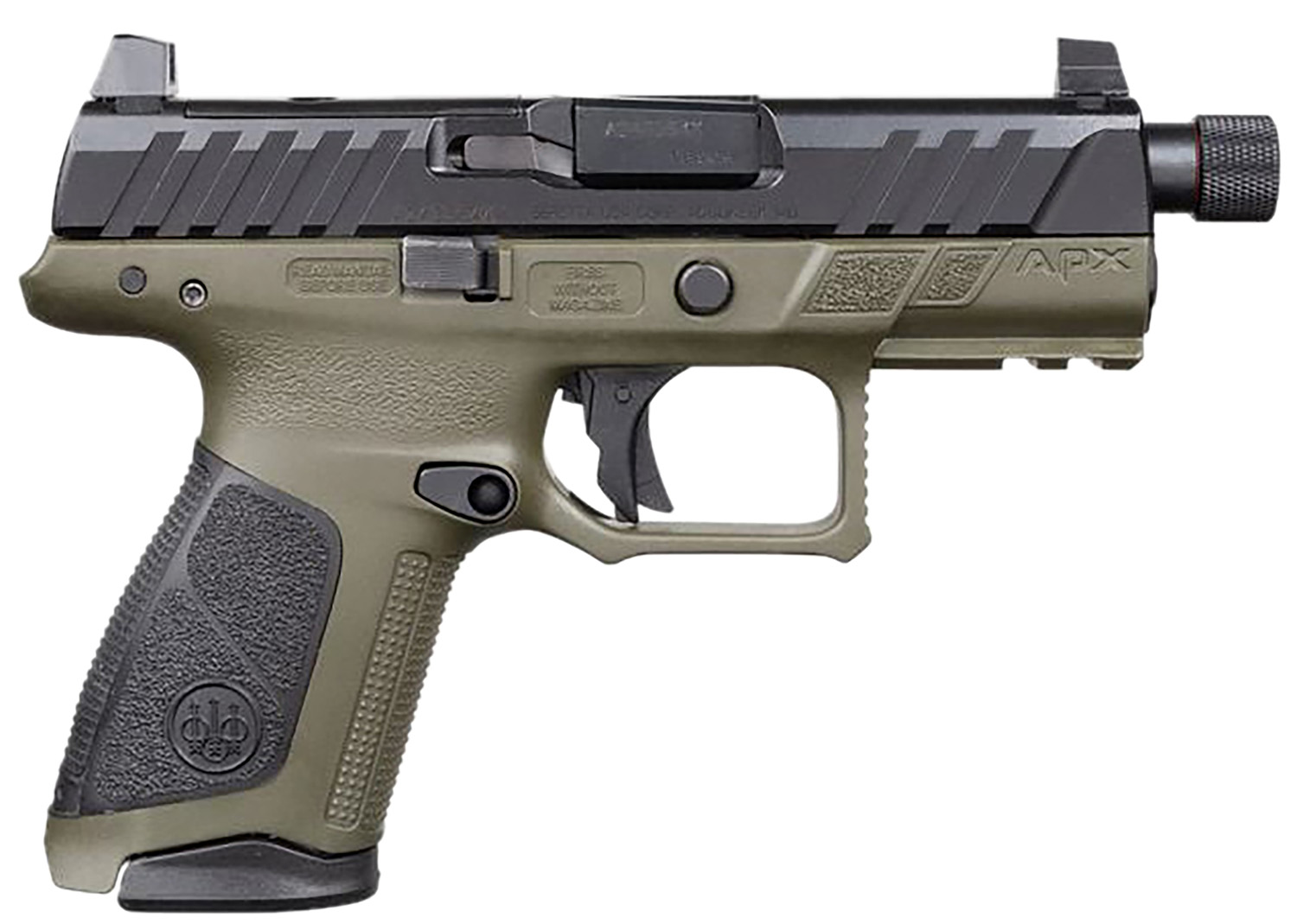 Beretta APX A1 Tactical Pistol Rental | 9mm | 4.2in