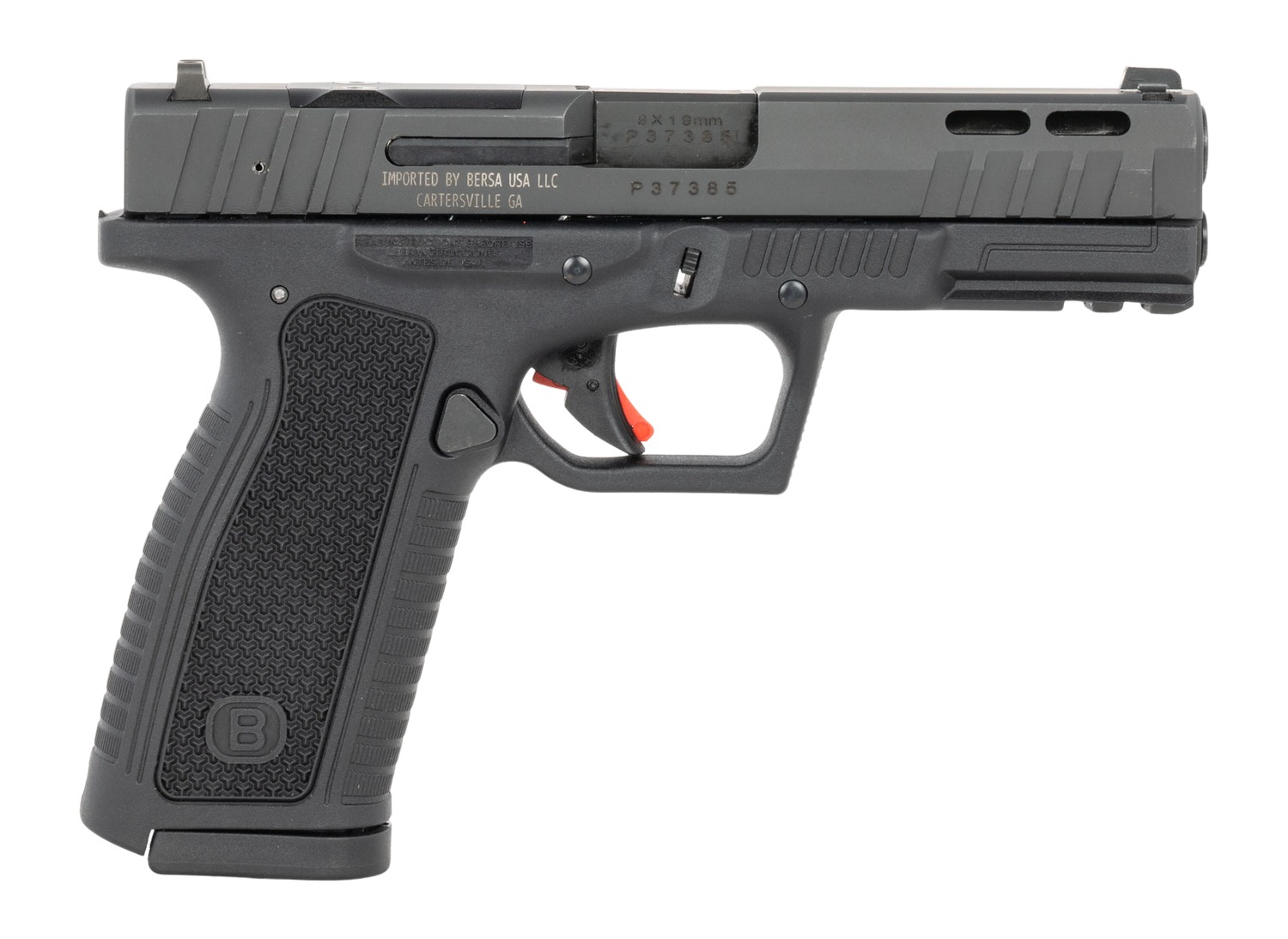 Bersa BP9 Pistol Rental | 9mm | 4.25in