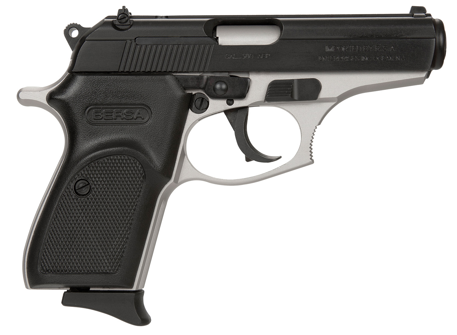 Bersa Thunder 380 Pistol Rental | .380 ACP | 3.5in | Satin Nickel