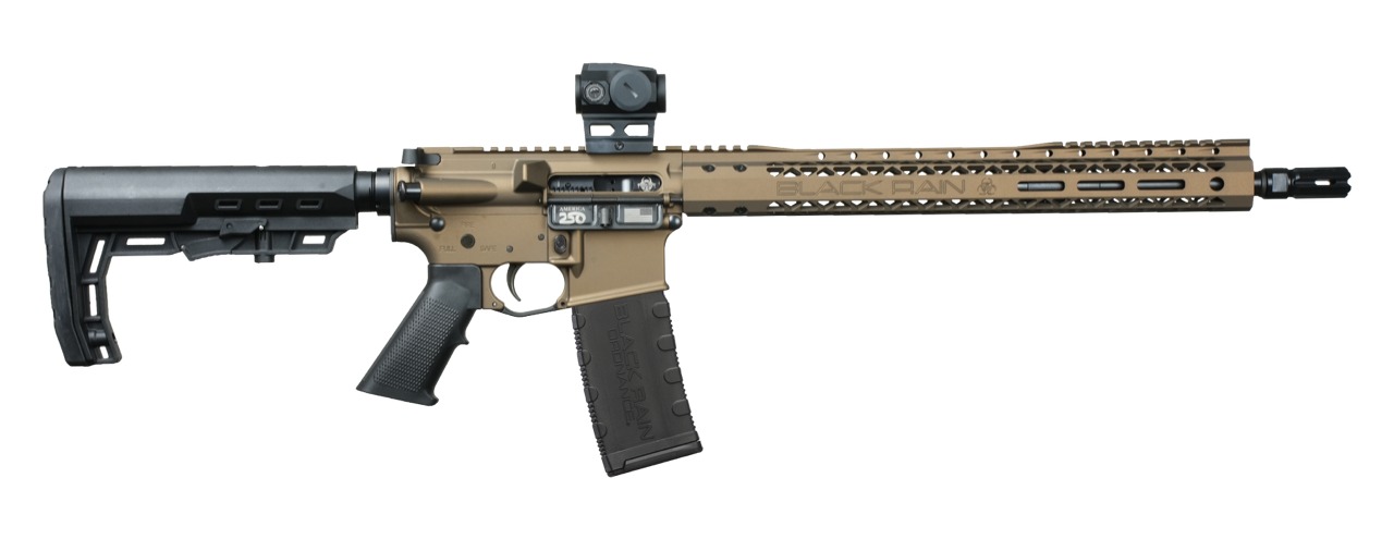 Black Rain Semi-Auto Rifle Rental | 5.56 NATO | 16in | BRO26040602OPT