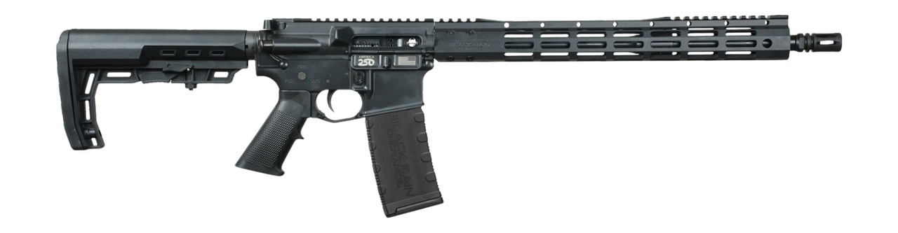 Black Rain Spec15 Semi-Auto Rifle Rental | 5.56 NATO | 16in
