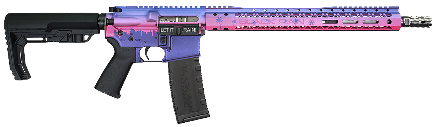 Black Rain Spec15 Miami Nights Semi-Auto Rifle Rental | .223 Remington/5.56 NATO | 16in