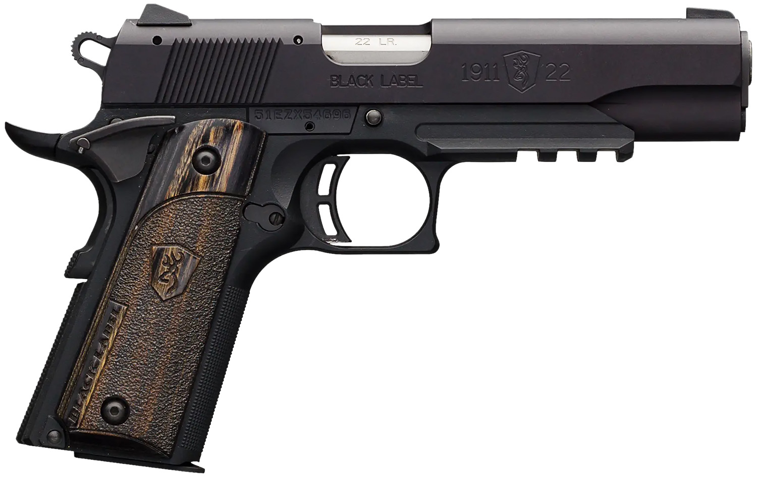 Browning 1911 Black Label Pistol Rental | .22 LR | 4.25in
