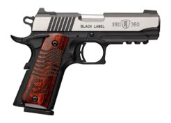 Browning 1911 Black Label Medallion 250 Pistol Rental | .380 ACP | 3.63in