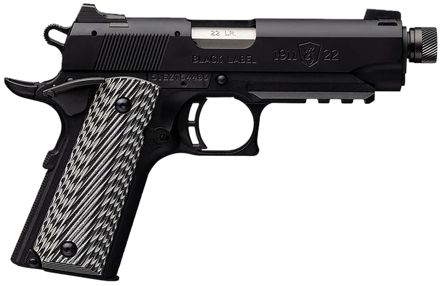 Browning 1911 Black Label SR Pistol Rental | .22 LR | 4.25in
