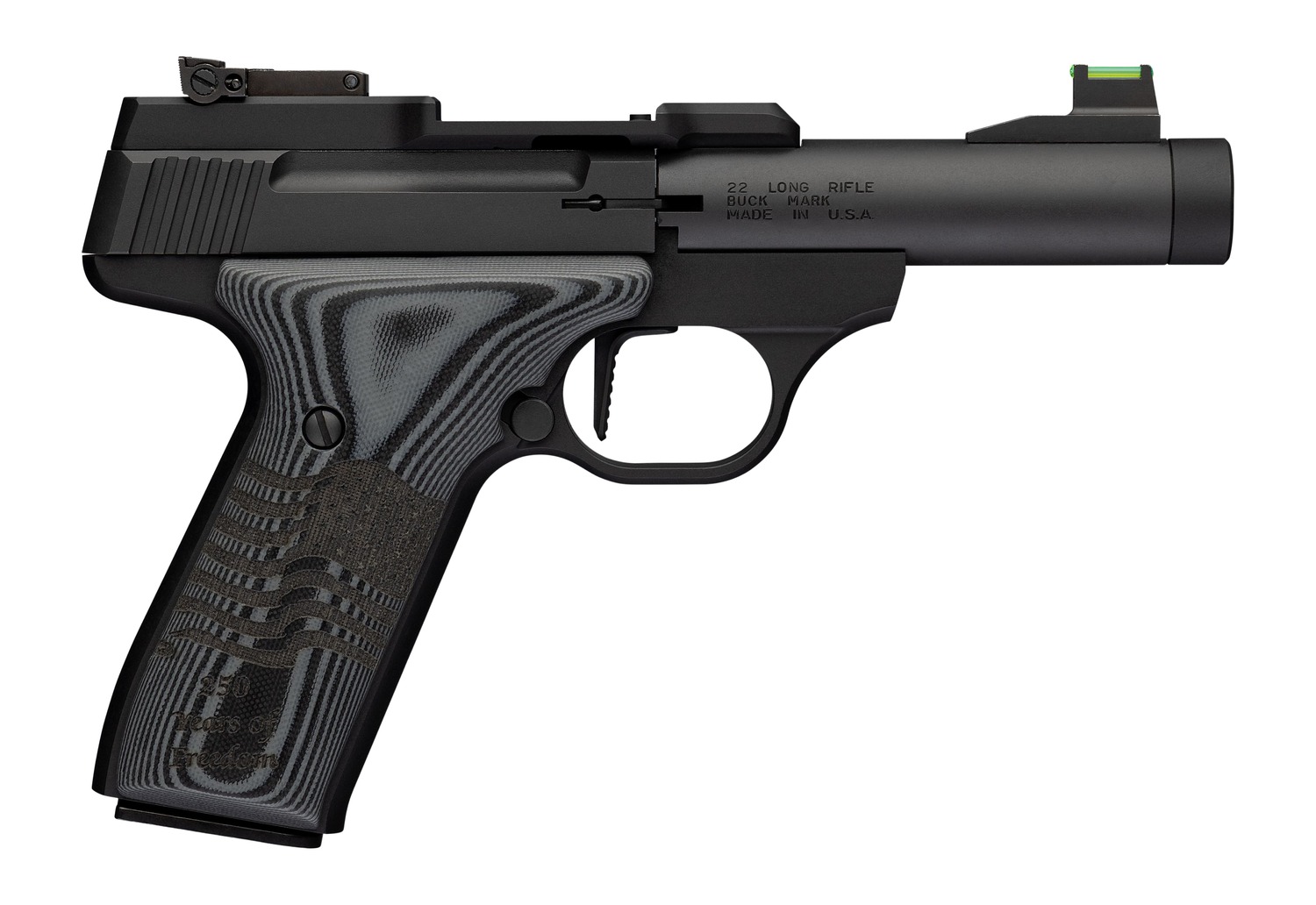 Browning Buck Mark Black Label 250 SR Pistol Rental | .22 LR | 4in