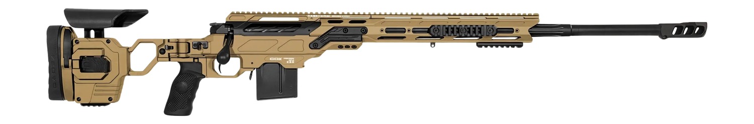 Cadex Inc CDX-30 Lite Bolt-Action Rifle Rental | .308 Winchester | 24in | Brown/Tan