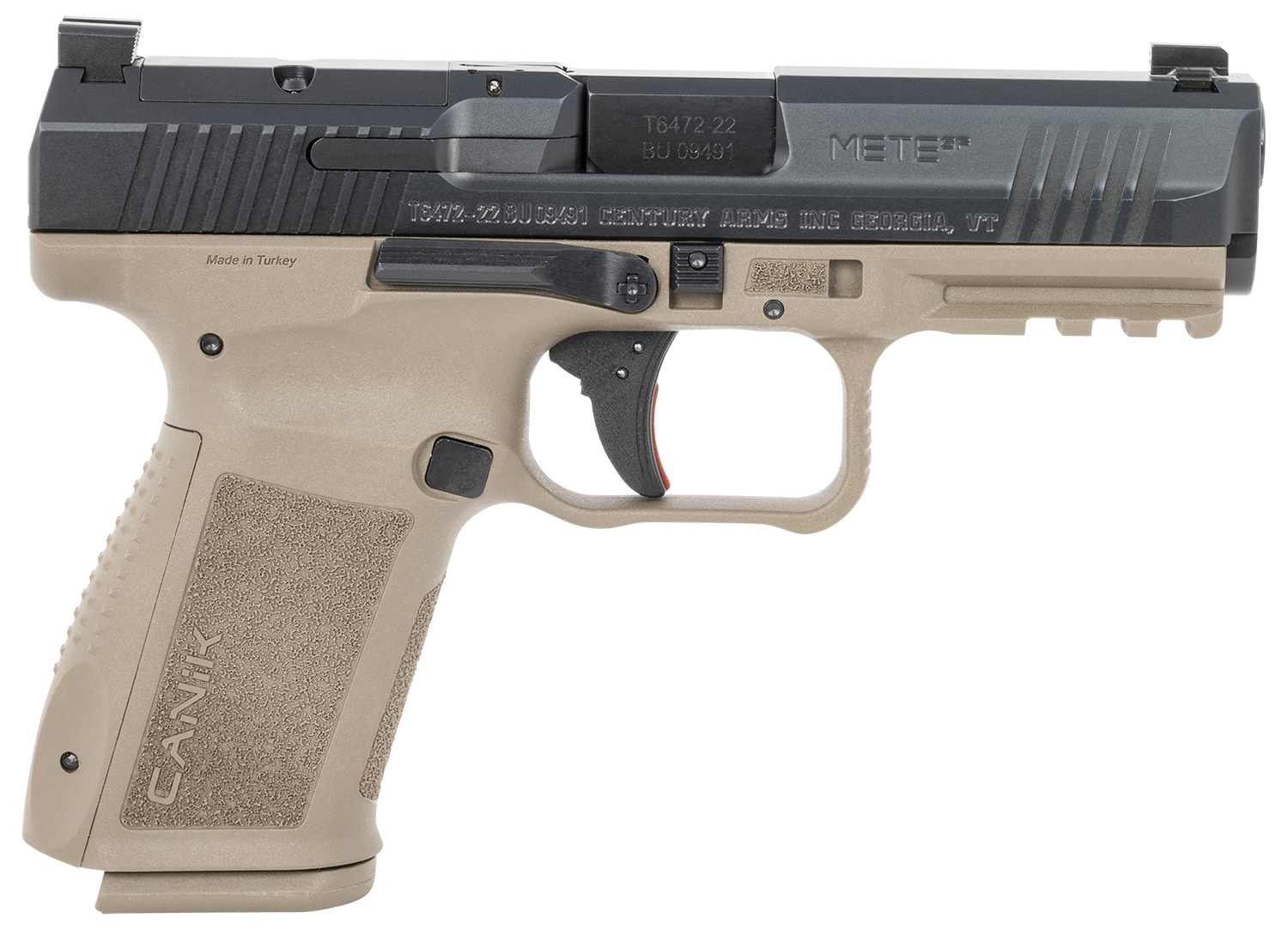 Canik Mete SF SF Pistol Rental | 9mm | 4.19in