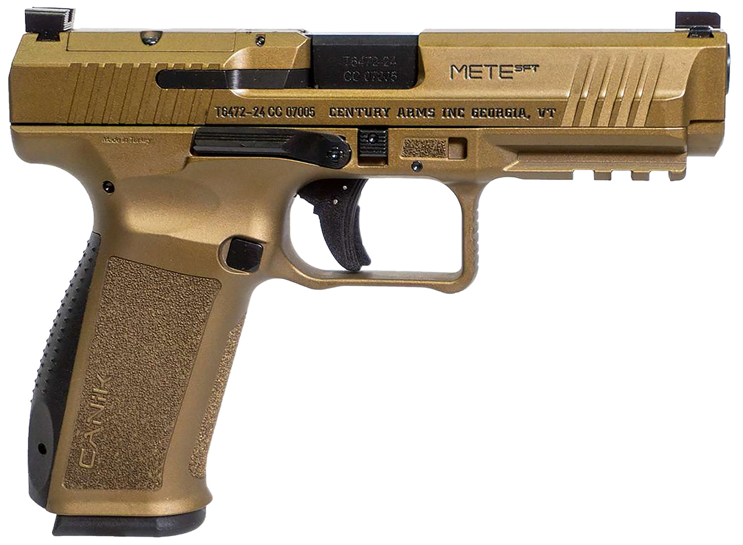 Canik Mete SFT SFT Pistol Rental | 9mm | 4.46in | Burnt Bronze