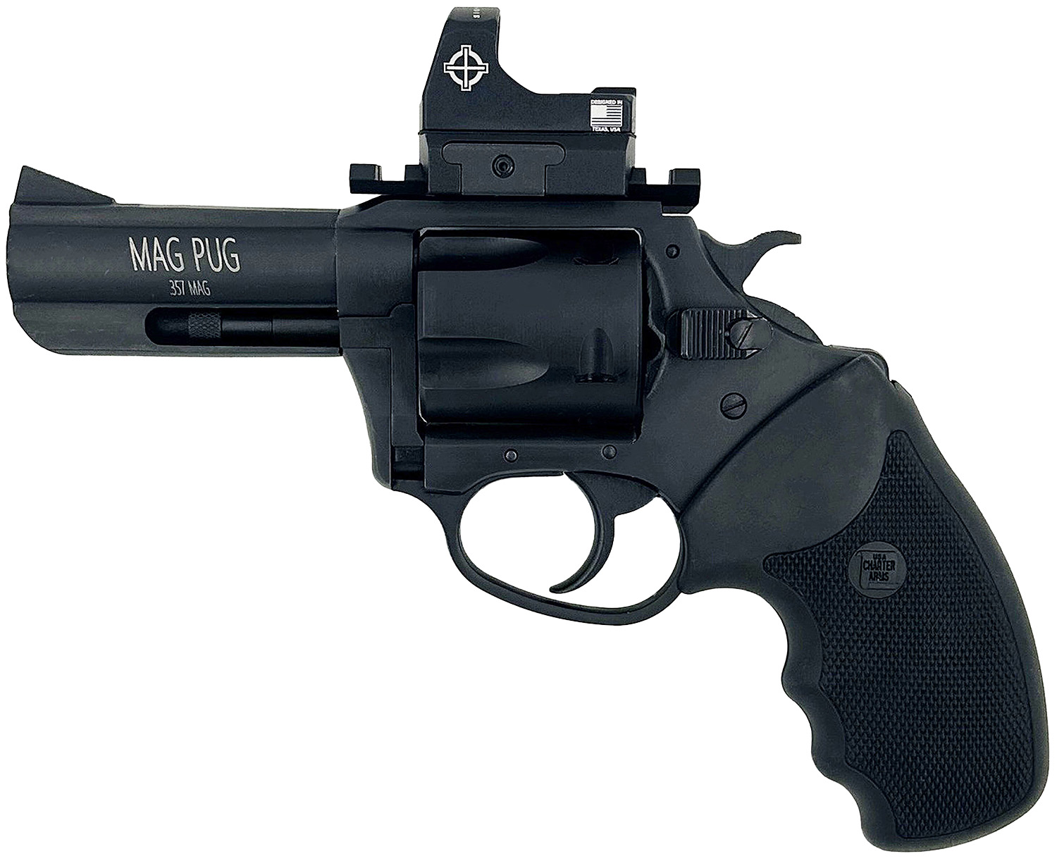Charter Arms Mag Pug Revolver Rental | .357 Magnum | 3in | 13535