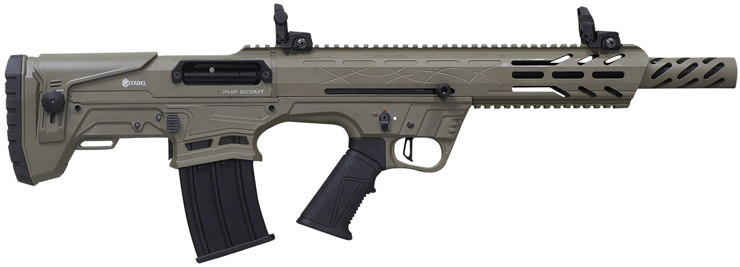 Citadel Pup Scout Semi-Auto Shotgun Rental | 12 Gauge | 18.5in | FRPS1218FDE