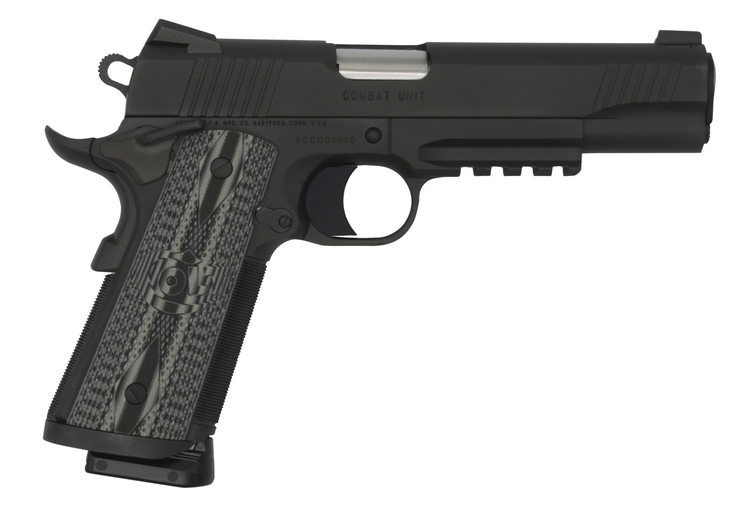 Colt Mfg CCU Rail Government Pistol Rental | .45 ACP | 5in