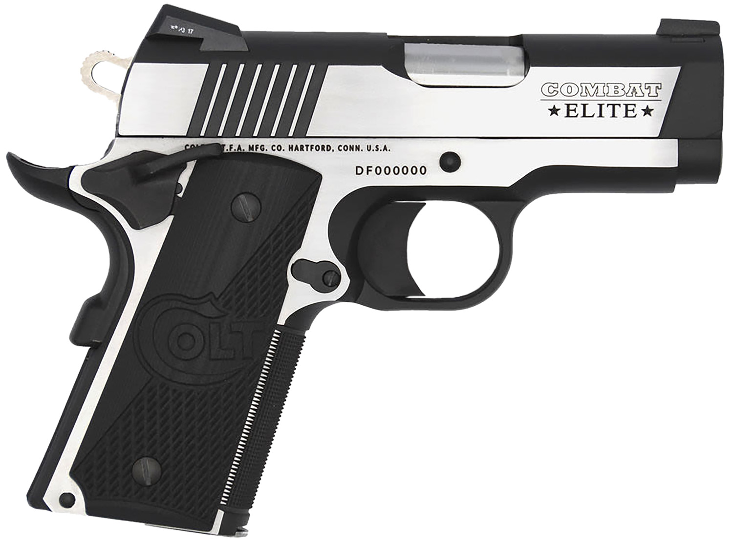 Colt Mfg Combat Elite Commander Pistol Rental | 9mm | 3in
