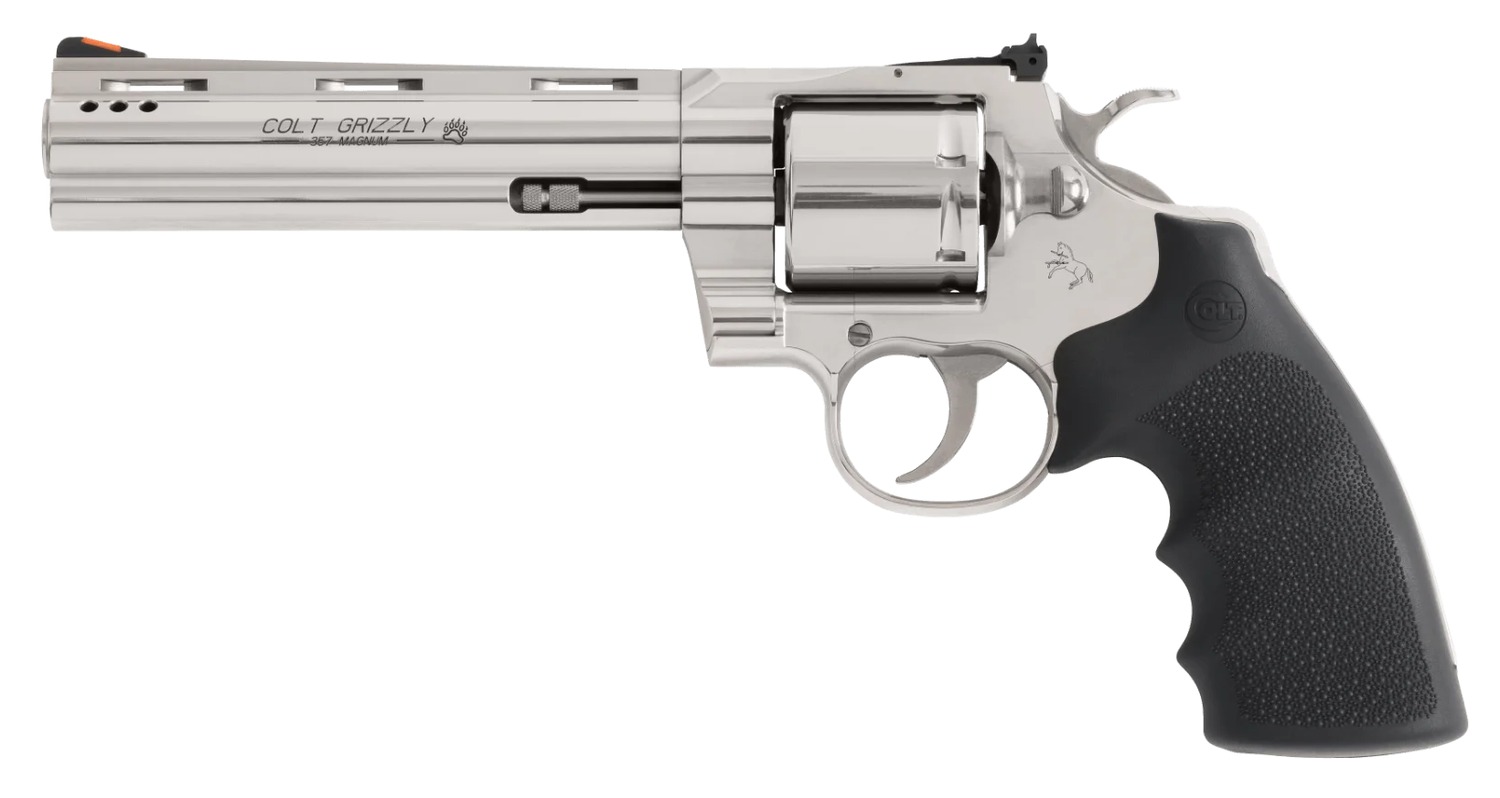 Colt Mfg Grizzly Revolver Rental | .357 Magnum | 6in