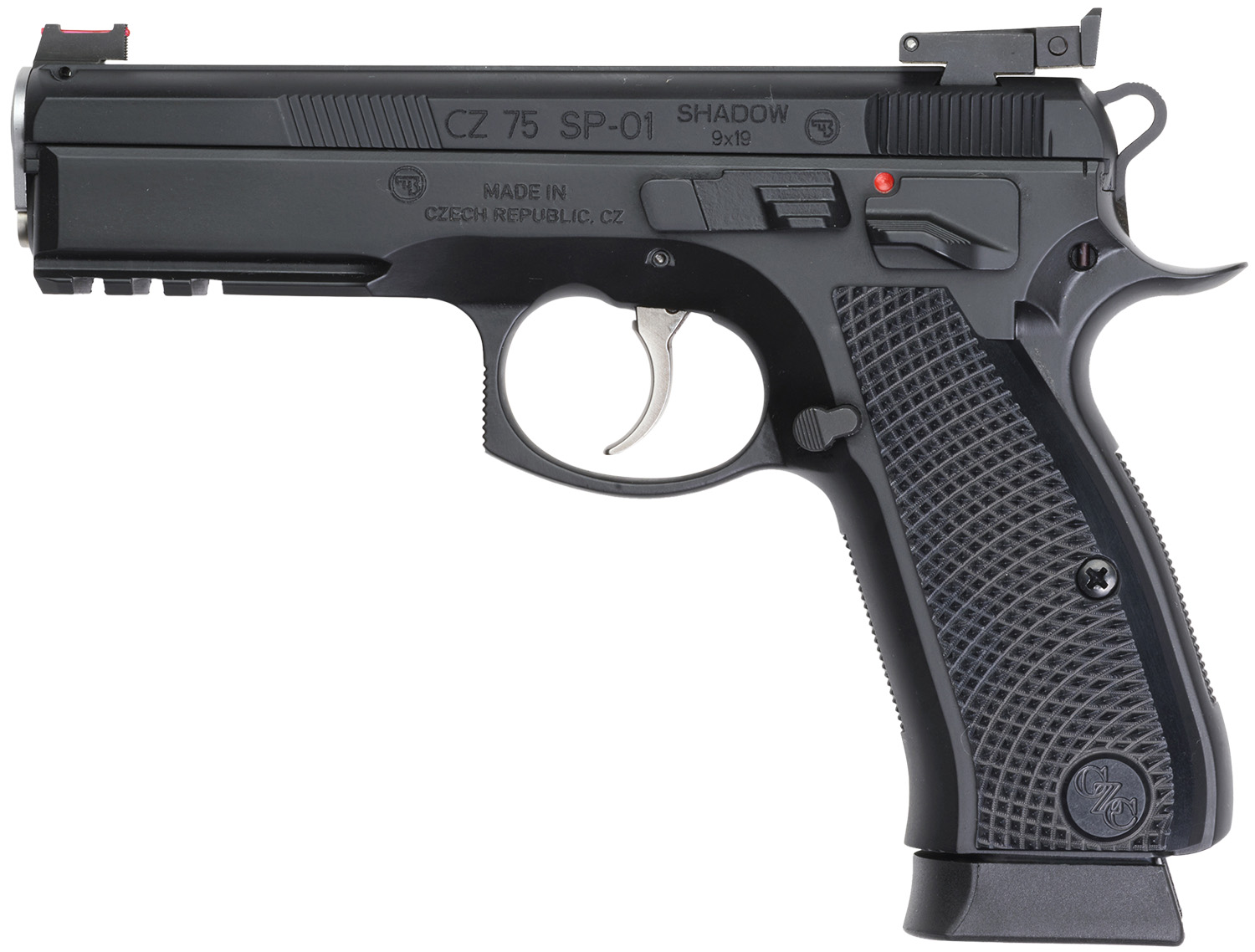 CZ Custom Shop 75 SP-01 Shadow Pistol Rental | 9mm | 4.6in