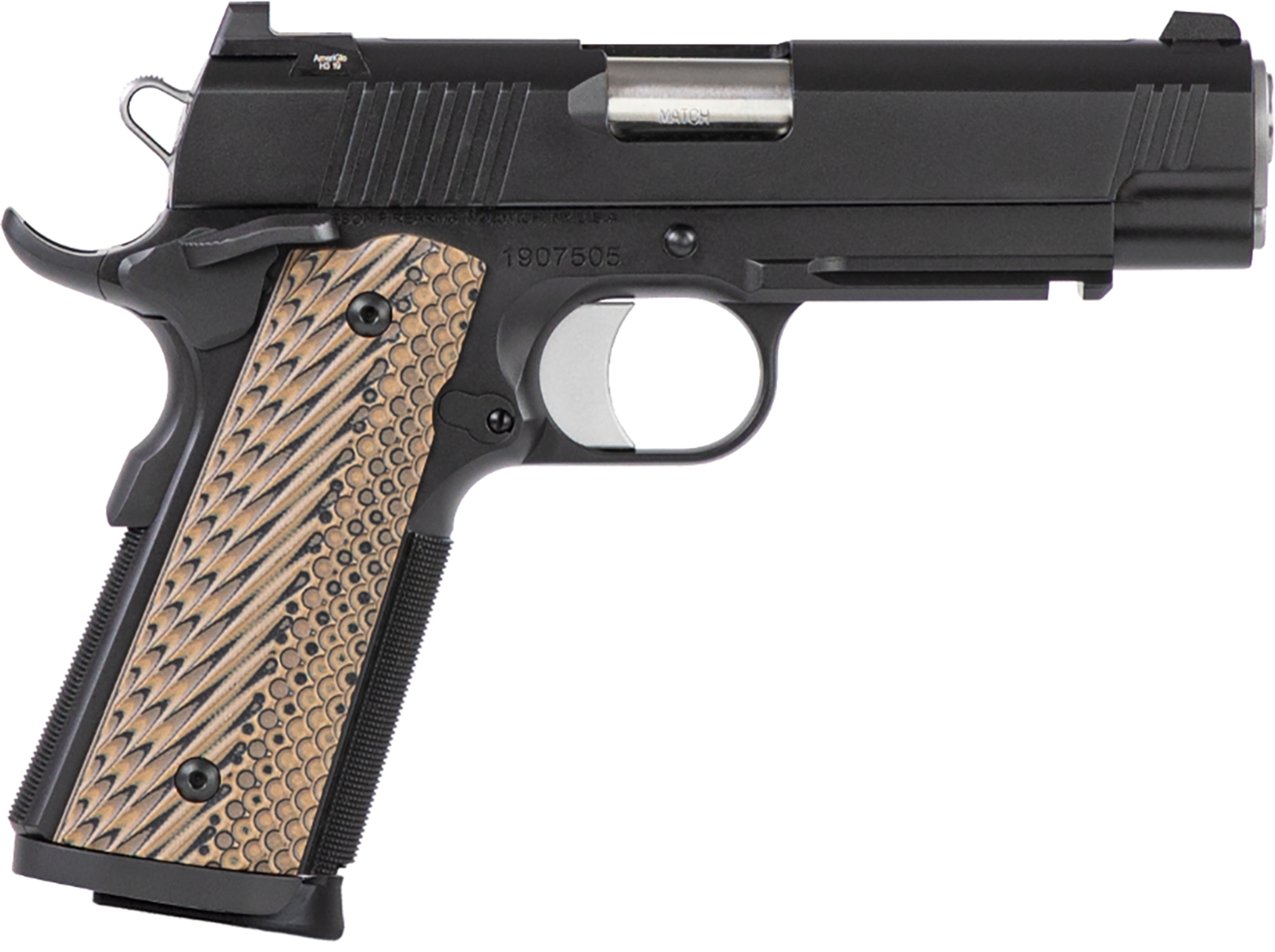 Dan Wesson Specialist Commander Pistol Rental | .45 ACP | 4.25in | Black Duty