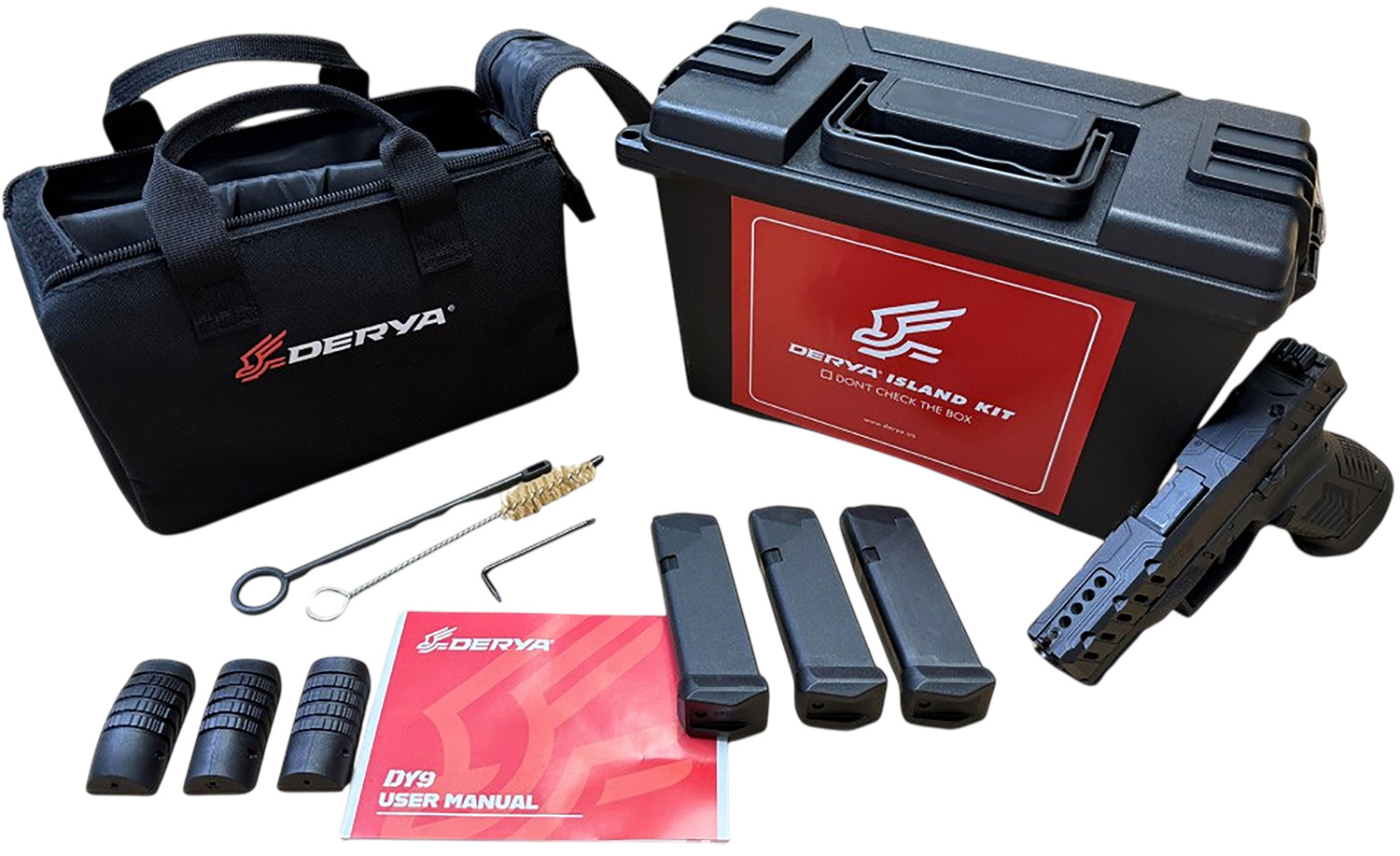 Derya DY9 Island Kit Pistol Rental | 9mm | 3.86in