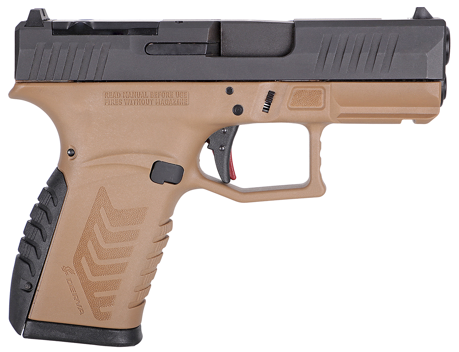 Derya DY9Z Pistol Rental | 9mm | 3.5in | Flat Dark Earth