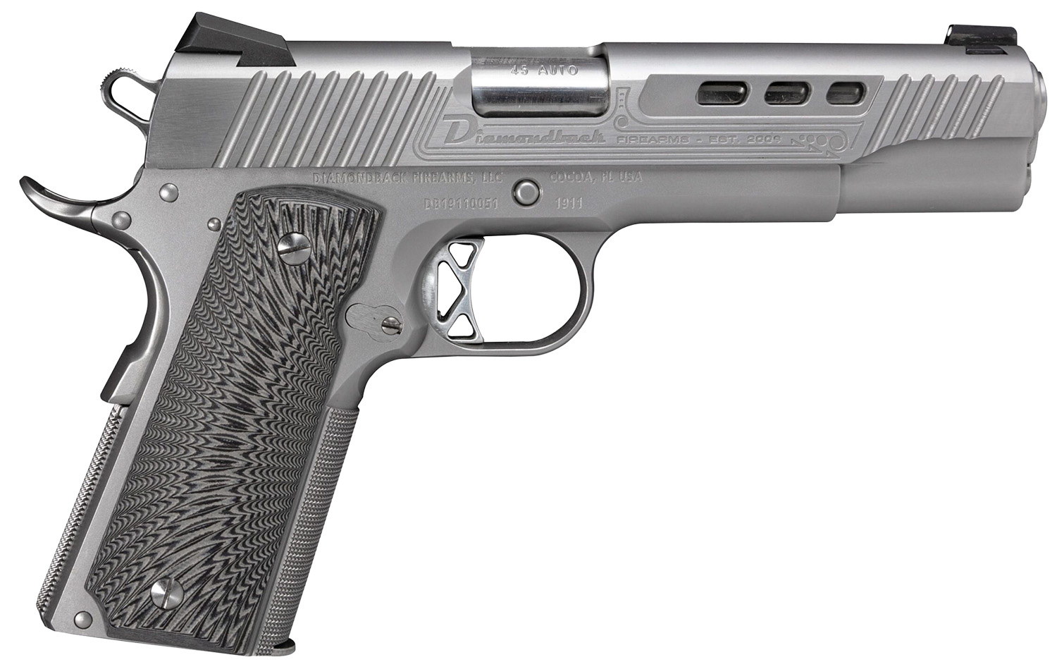 Diamondback 1911 Limited Edition Pistol Rental | .45 ACP | 5in