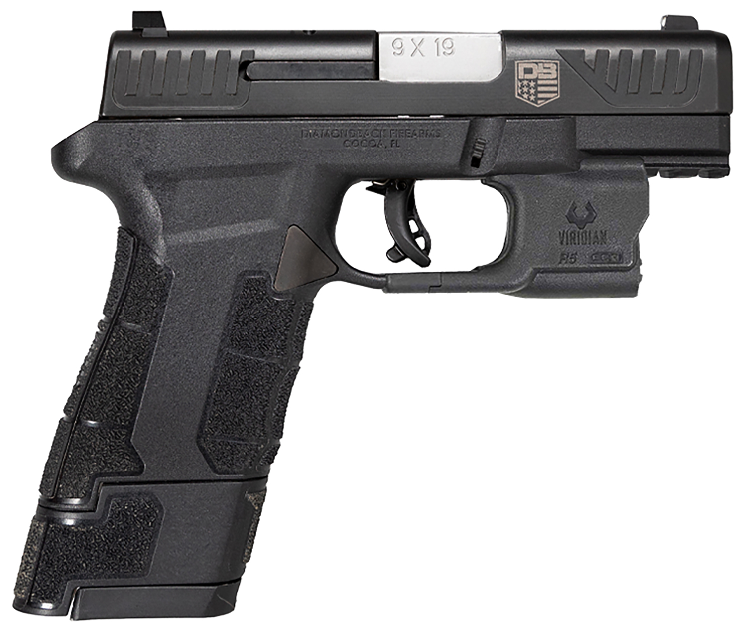 Diamondback AM2 w/Laser Pistol Rental | 9mm | 3.5in