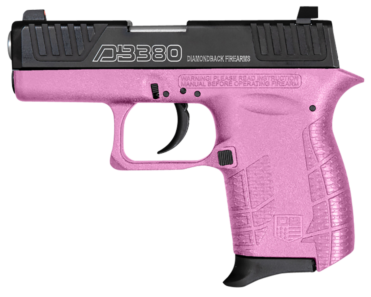 Diamondback DB380 Gen4 Pistol Rental | .380 ACP | 2.8in | Pink Cerakote