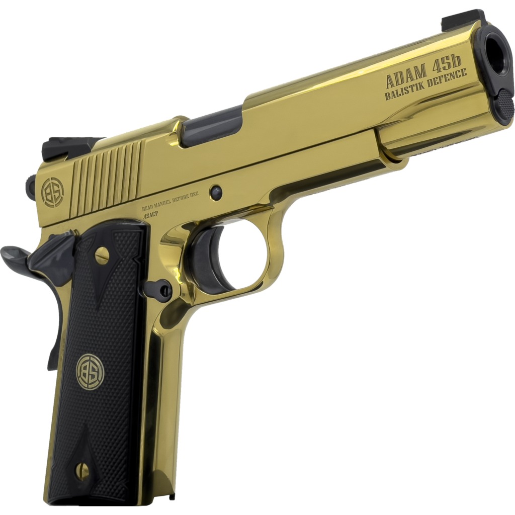 Dickinson Adam 1911 Golden Pistol Rental | .45 ACP | 5in