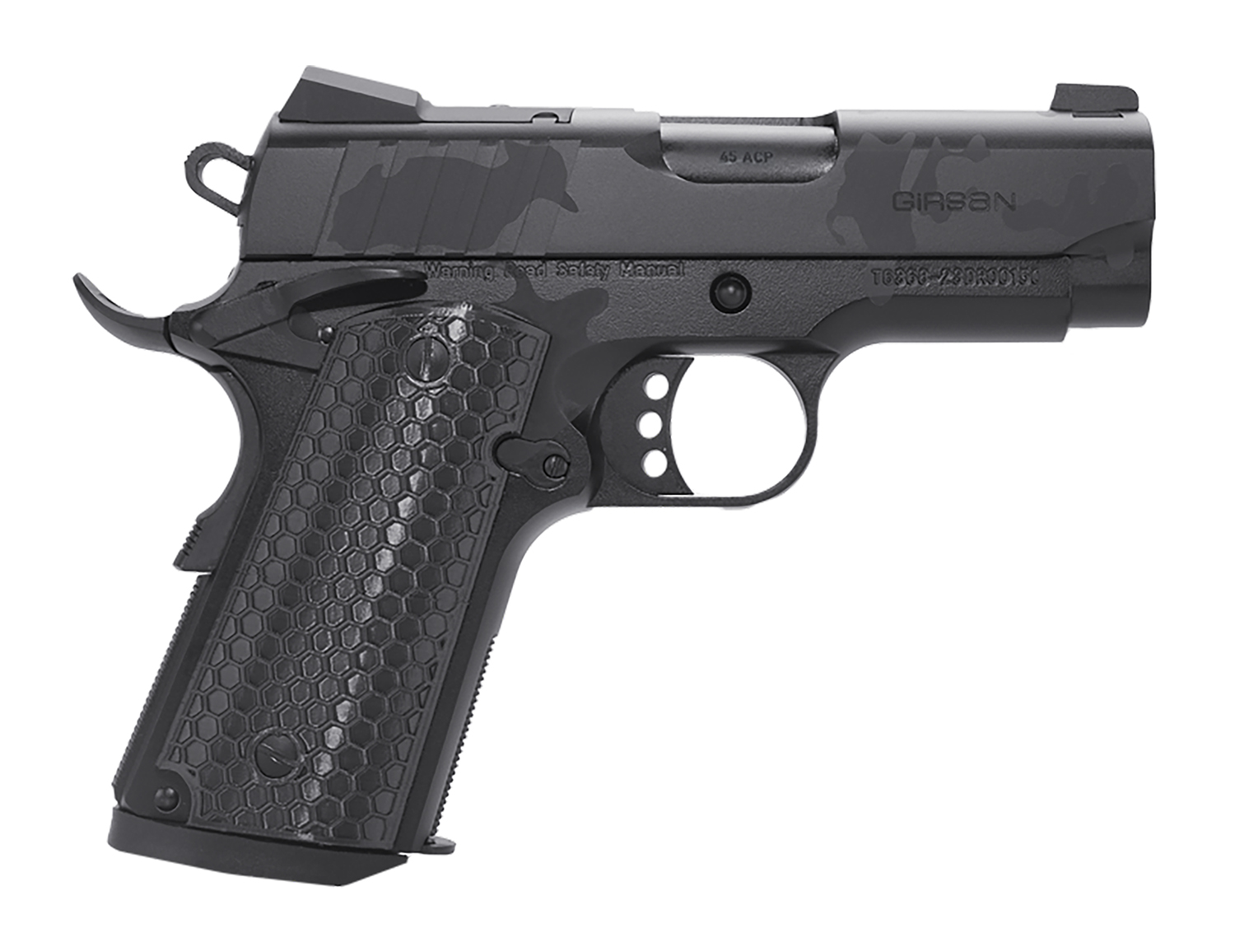 EAA MC1911 SC Influencer Pistol Rental | 9mm | 3.4in | Black Camo