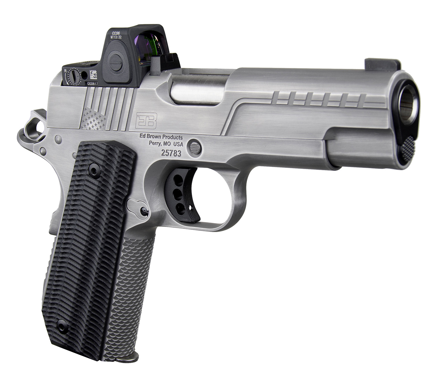 Ed Brown FX2 w/Optic Pistol Rental | .45 ACP | 4.25in