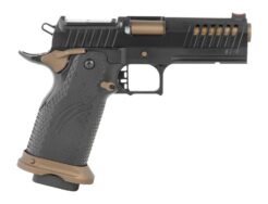 Fierce Firearms Grizz Commander Pistol Rental | 9mm | 4.25in | Burnt Bronze Cerakote w/Black Controls