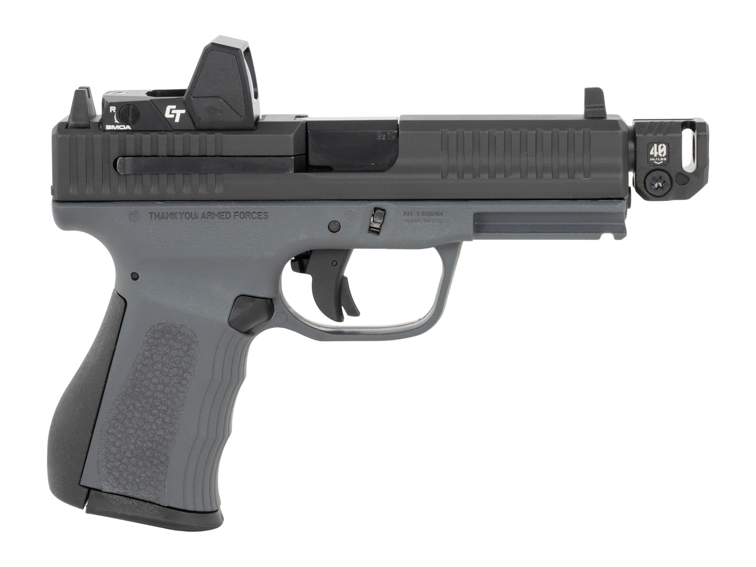 FMK G3 Strike Pistol Rental | 9mm | 4.5in | Dark Gray