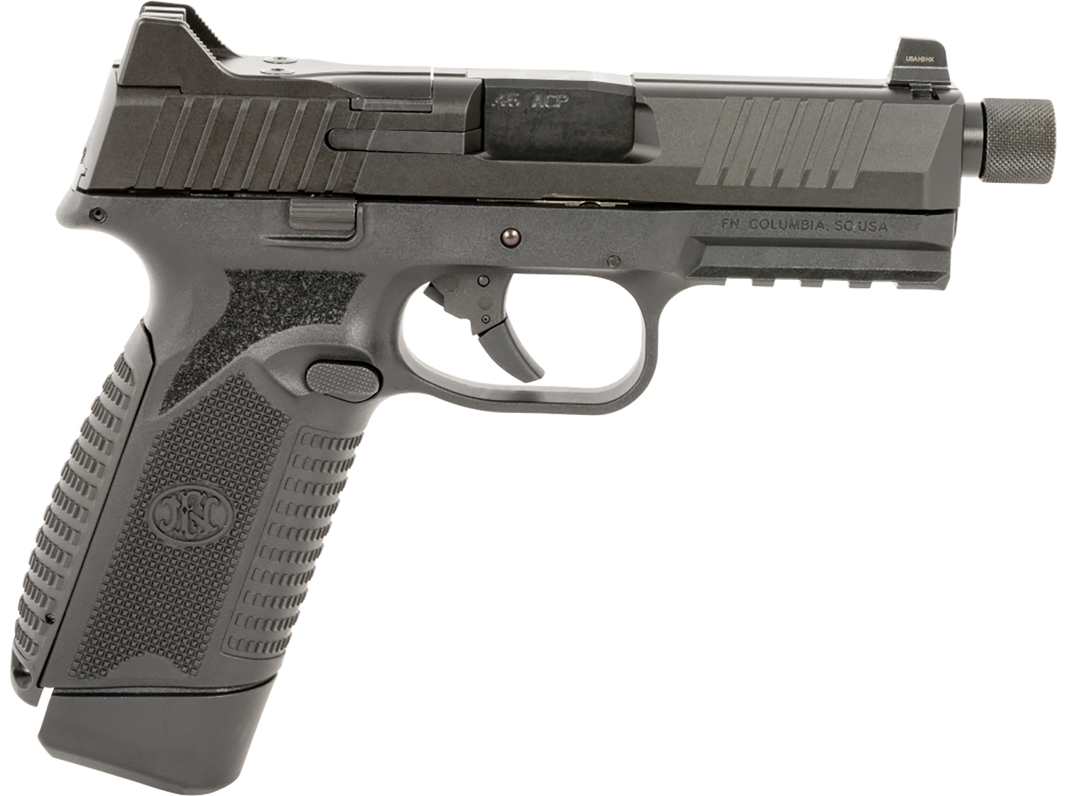 FN 545 Tactical Pistol Rental | .45 ACP | 4.71in