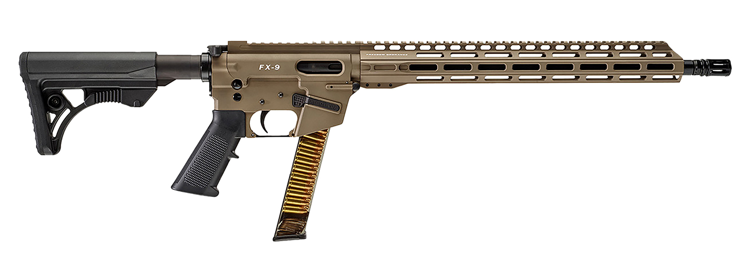 Freedom Ordnance FX9R Rifle Rental | 9mm | 16in | FX9R16-FDE